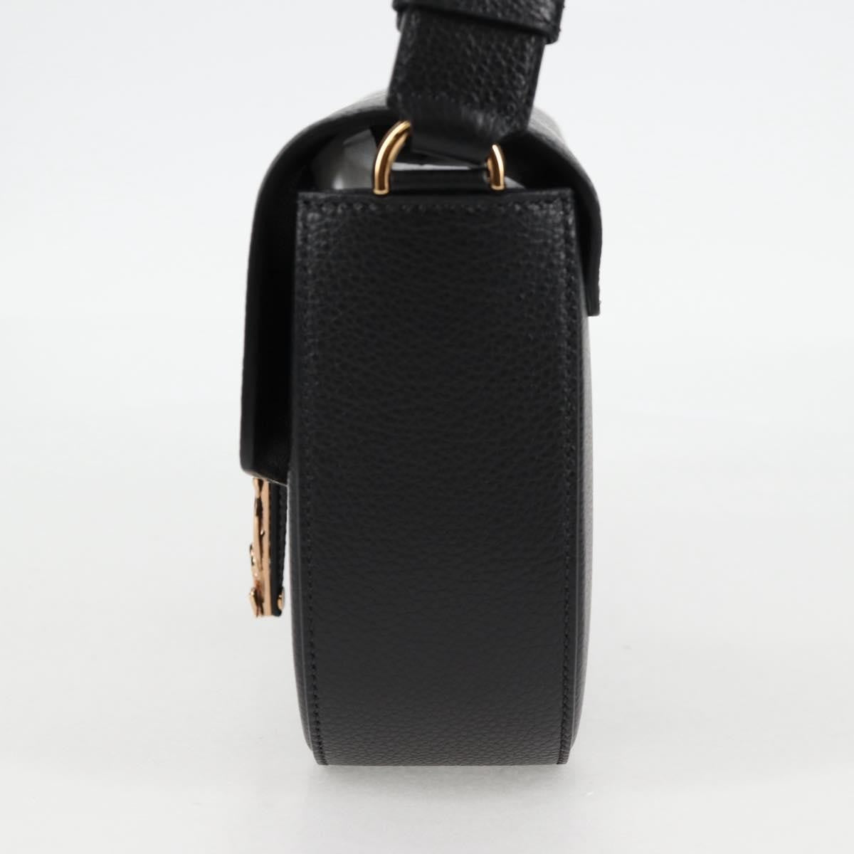 Versace Virtus Flap Messenger Bag Leather