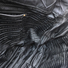 Prada Convertible Side Pocket Tote Chevron Tessuto