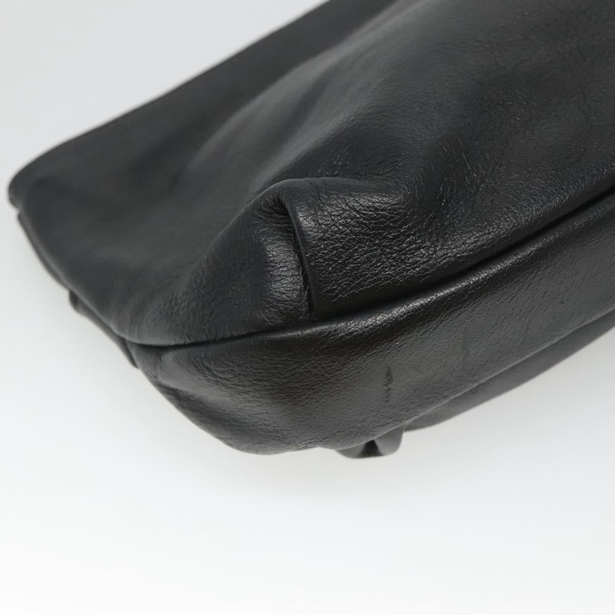 Christian Dior CD Zip Pouch Leather