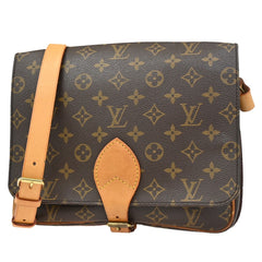 Louis Vuitton Cartouchiere Handbag Monogram Canvas
