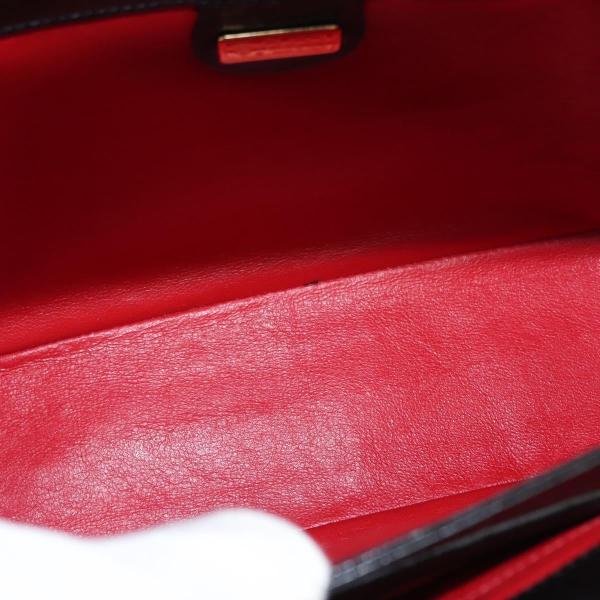 Gucci Vintage Convertible Box Crossbody Bag Leather