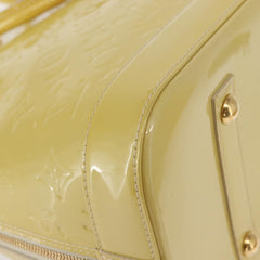 Louis Vuitton Alma Handbag Monogram Vernis