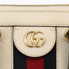 Gucci Ophidia Top Handle Tote Leather