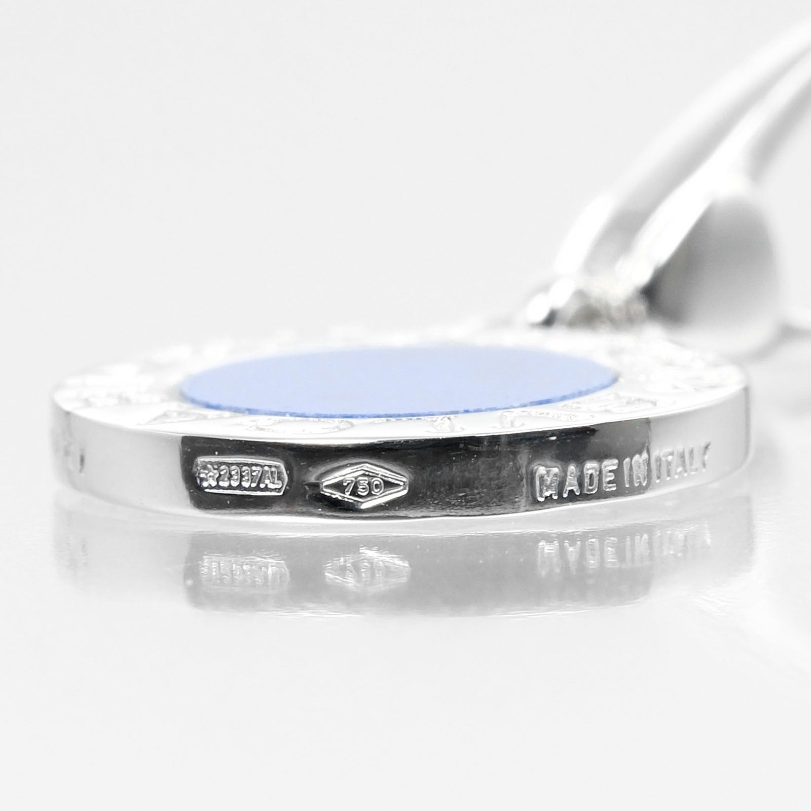 Bvlgari Bvlgari Bvlgari Pendant Charm 18K white gold