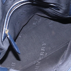 Burberry Bloomsbury Satchel Printed Leather