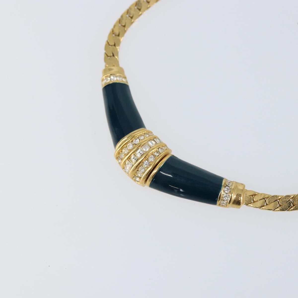 Christian Dior CD Logo necklace Metal