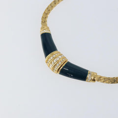 Christian Dior CD Logo necklace Metal