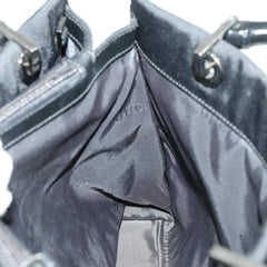 Gucci Vintage Bamboo Handle Tote Nylon