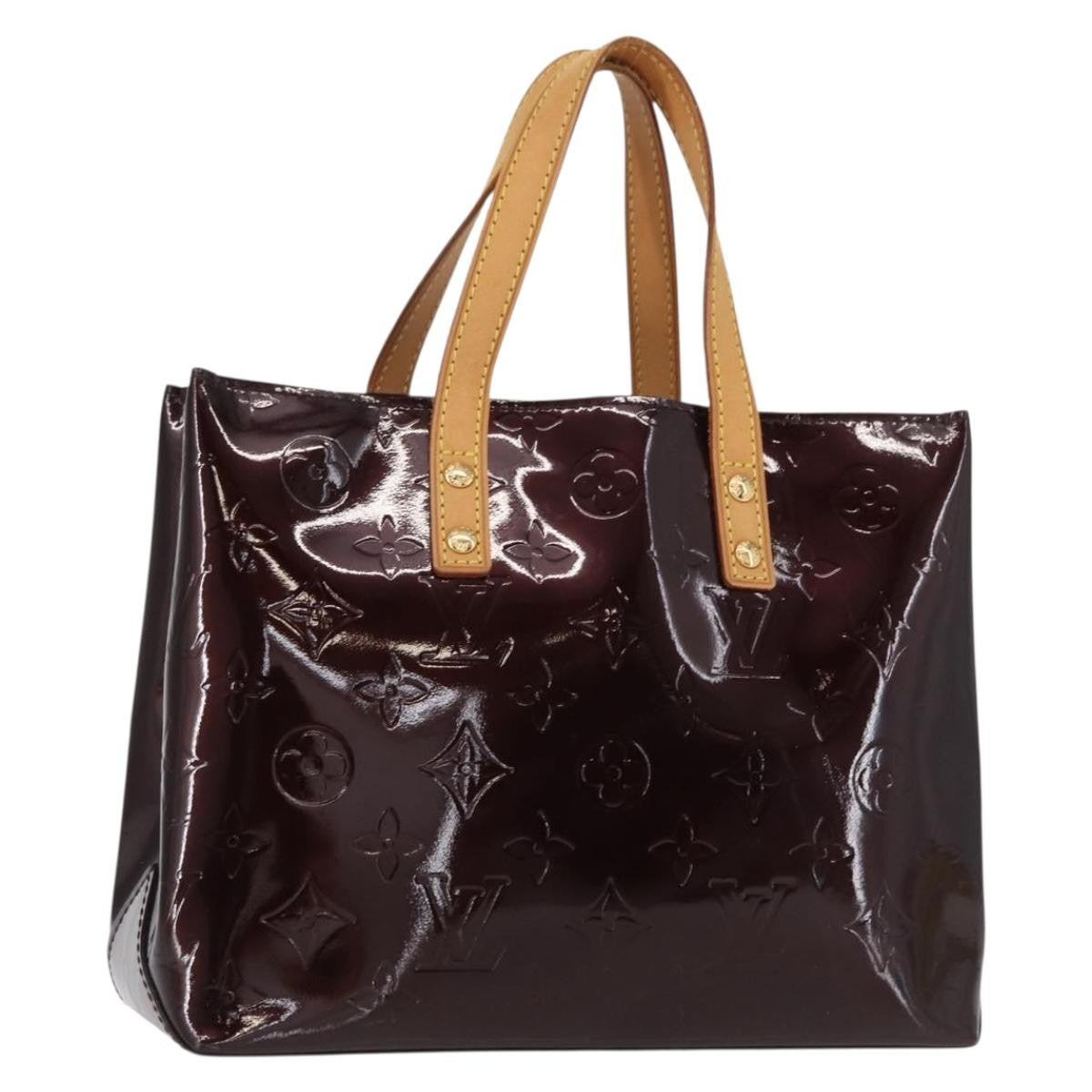 Louis Vuitton Reade Handbag Monogram Vernis