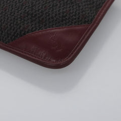 Saint Laurent Zipped Pouch Canvas