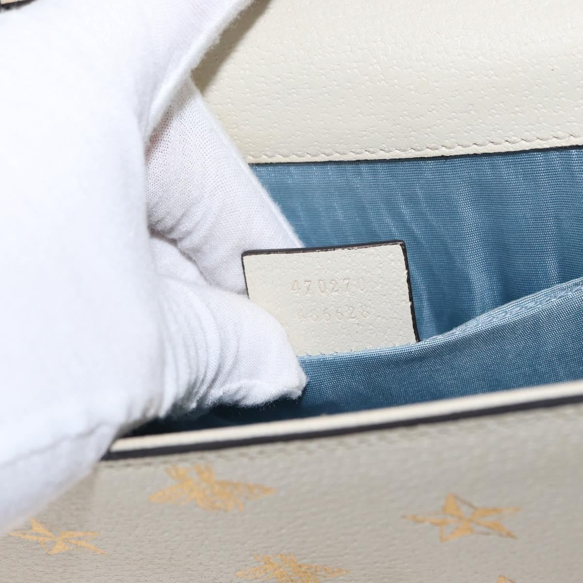 Gucci Sylvie Top Handle Bag Printed Leather