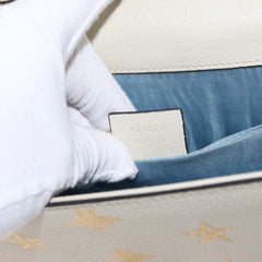 Gucci Sylvie Top Handle Bag Printed Leather