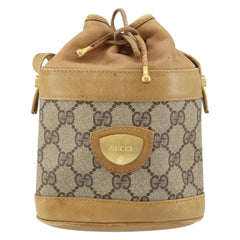 Gucci GG Supreme Shoulder Bag Canvas