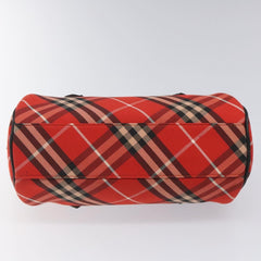 Burberry Blue Label Checked Bowling Nylon