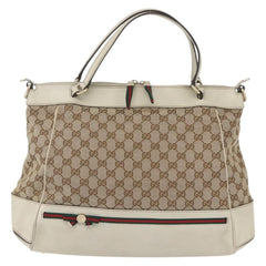 Gucci Mayfair Convertible Tote GG Canvas
