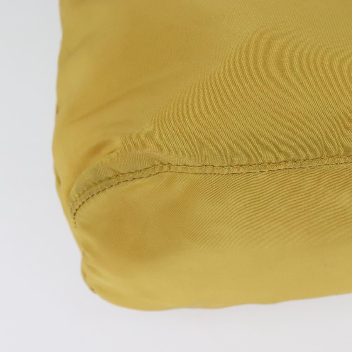 Prada Drawstring Wristlet Bucket Bag Tessuto