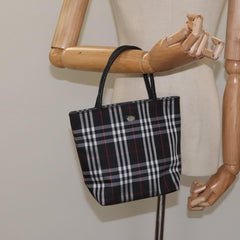 Burberry Nova Check Tote Nylon