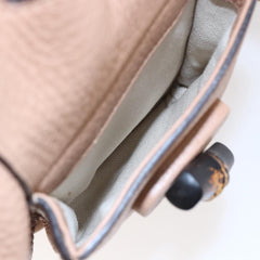 Gucci Vintage Bamboo Backpack Leather