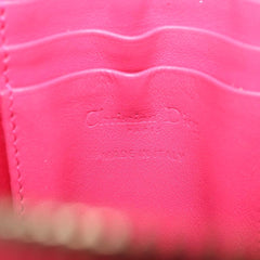 Christian Dior Lady Dior Phone Holder on Chain Cannage Quilt Lambskin