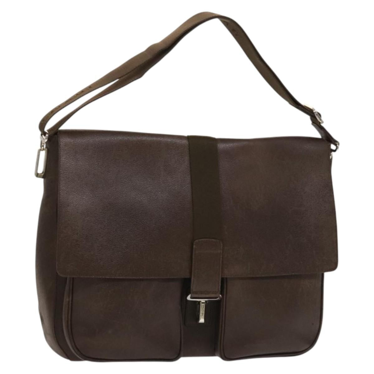 Bvlgari Flap shoulder Bag Leather