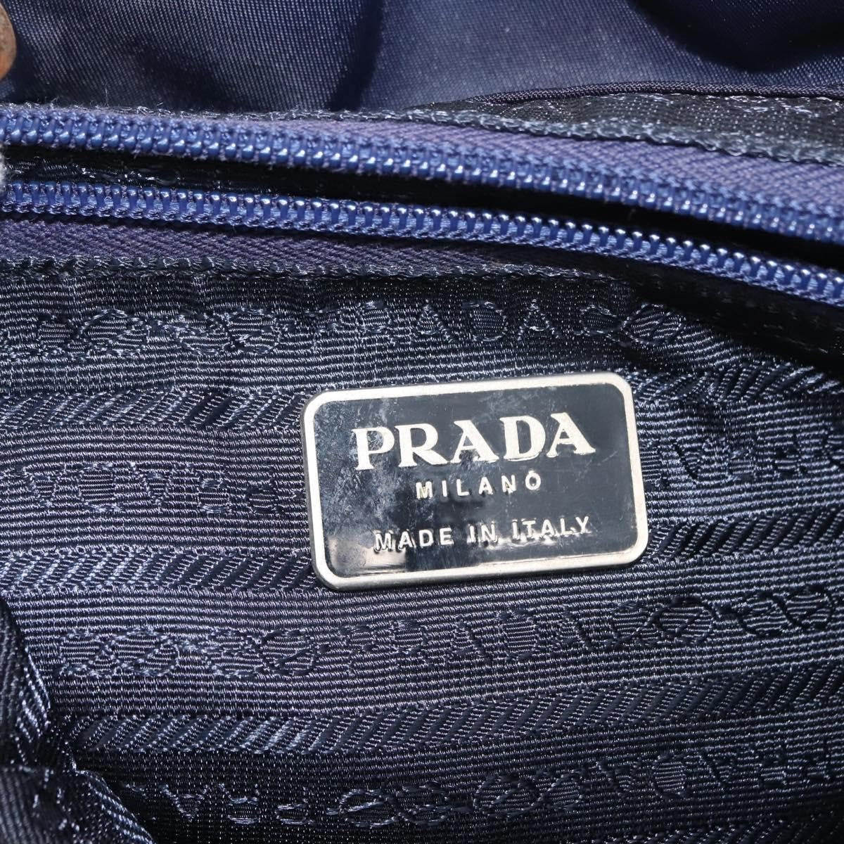 Prada Double Front Pocket Backpack Tessuto
