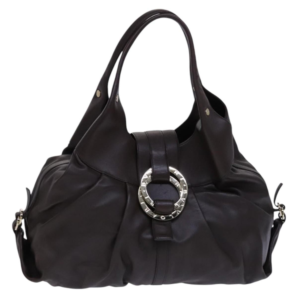 Bvlgari Chandra Hobo Leather