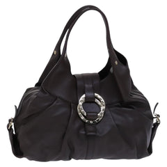Bvlgari Chandra Hobo Leather