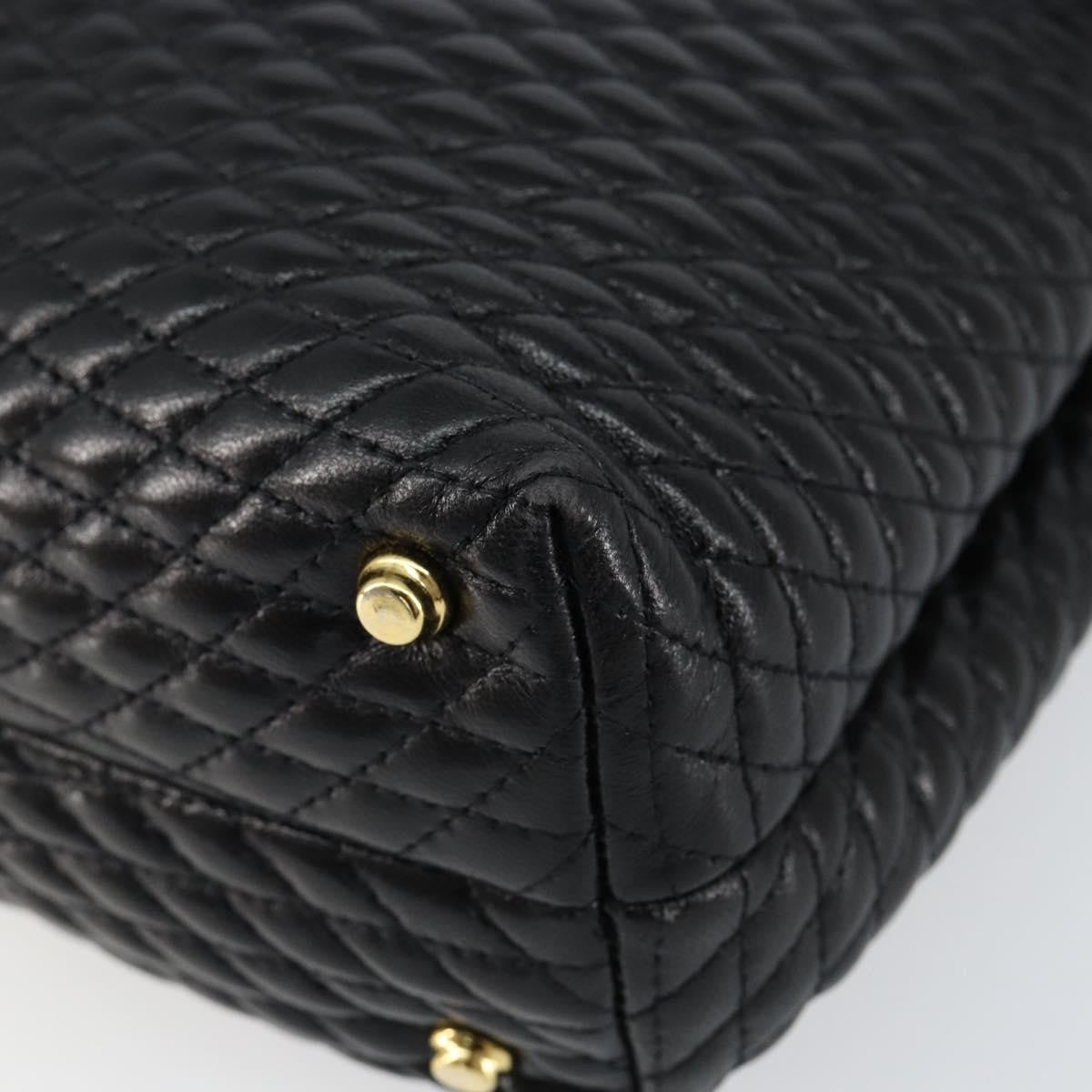 Bally Vintage Handbag Quilted Leather