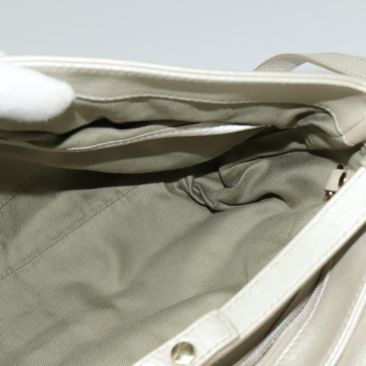 Bvlgari Chandra Flap Shoulder Bag Leather