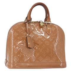 Louis Vuitton Alma Handbag Patent Leather