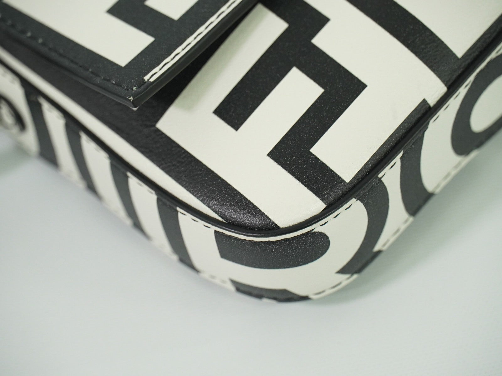 Fendi x Marc Jacobs Baguette NM Bag Printed Leather