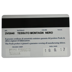 Prada Double Front Pocket Tote Quilted Tessuto