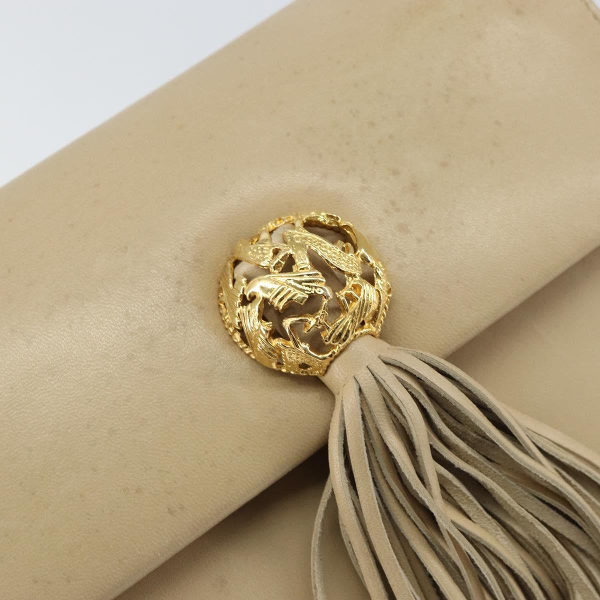 Salvatore Ferragamo Vintage Flap Shoulder Bag Leather