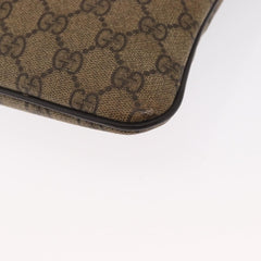 Gucci Flat Messenger Bag GG Coated Canvas