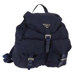 Prada Double Front Pocket Backpack Tessuto
