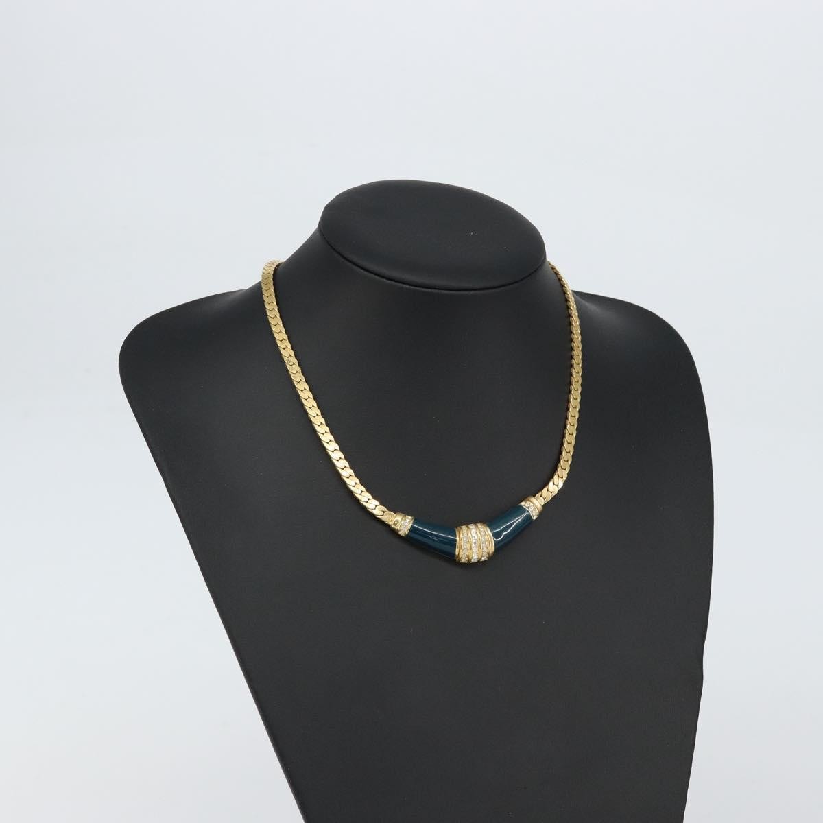 Christian Dior CD Logo necklace Metal