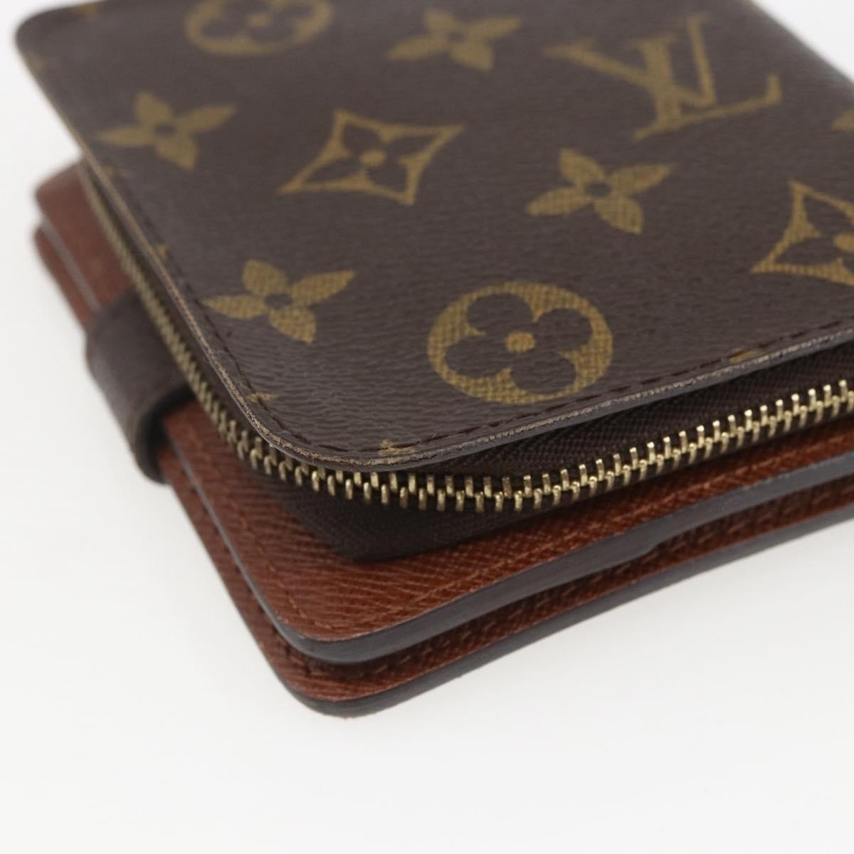 Louis Vuitton Compact Zippe Wallet Monogram Canvas