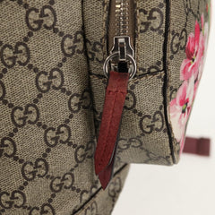 Gucci Buckle Backpack Blooms Print GG Coated Canvas