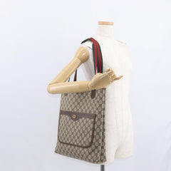 Gucci Sherry Line Tote Canvas