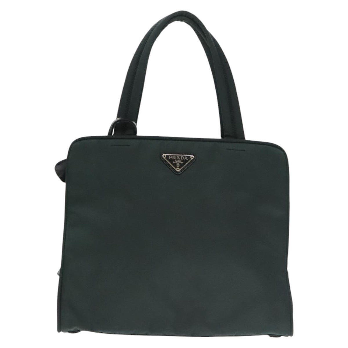 Prada Vintage Zip Handbag Tessuto