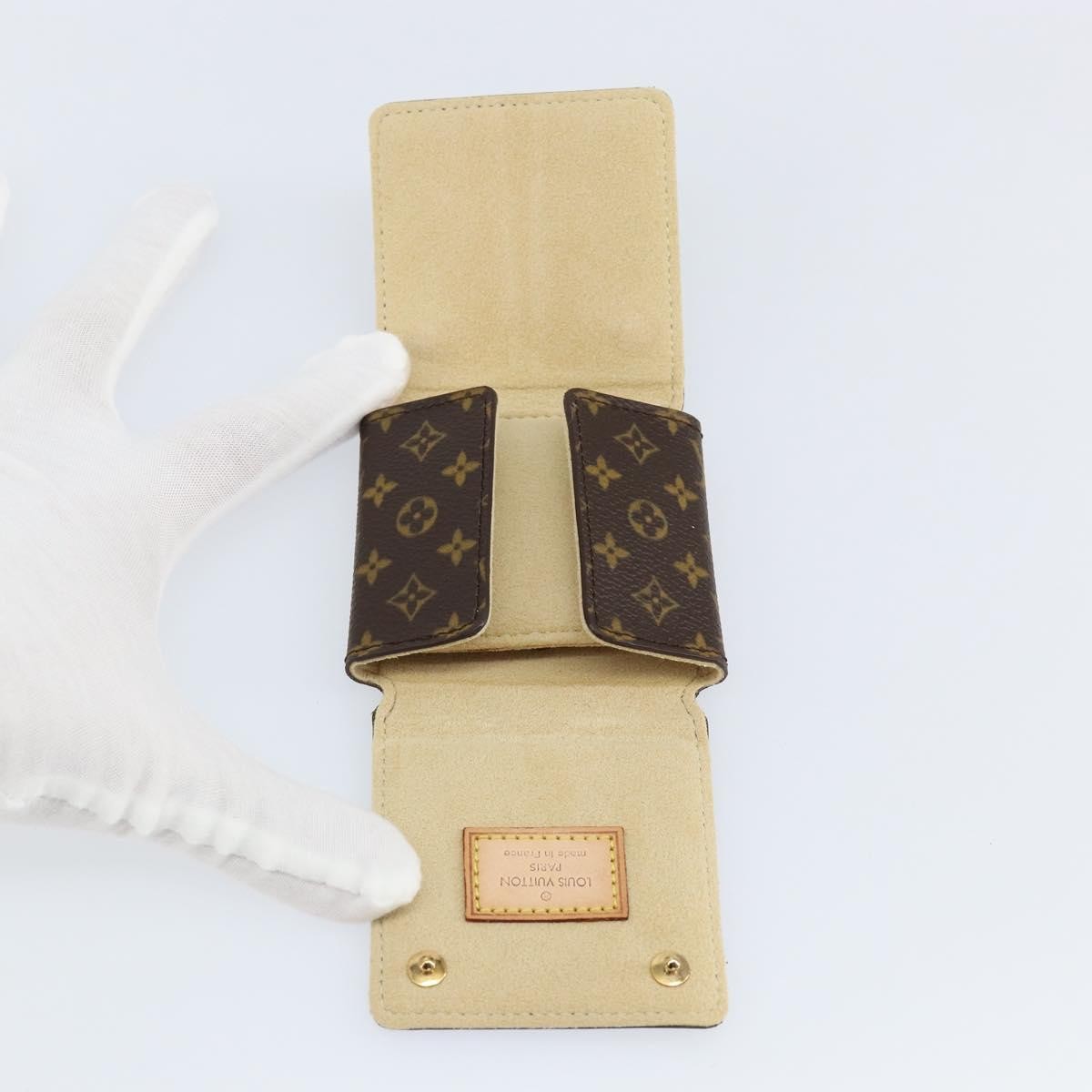 Louis Vuitton CASE JEWELRY BOX Canvas