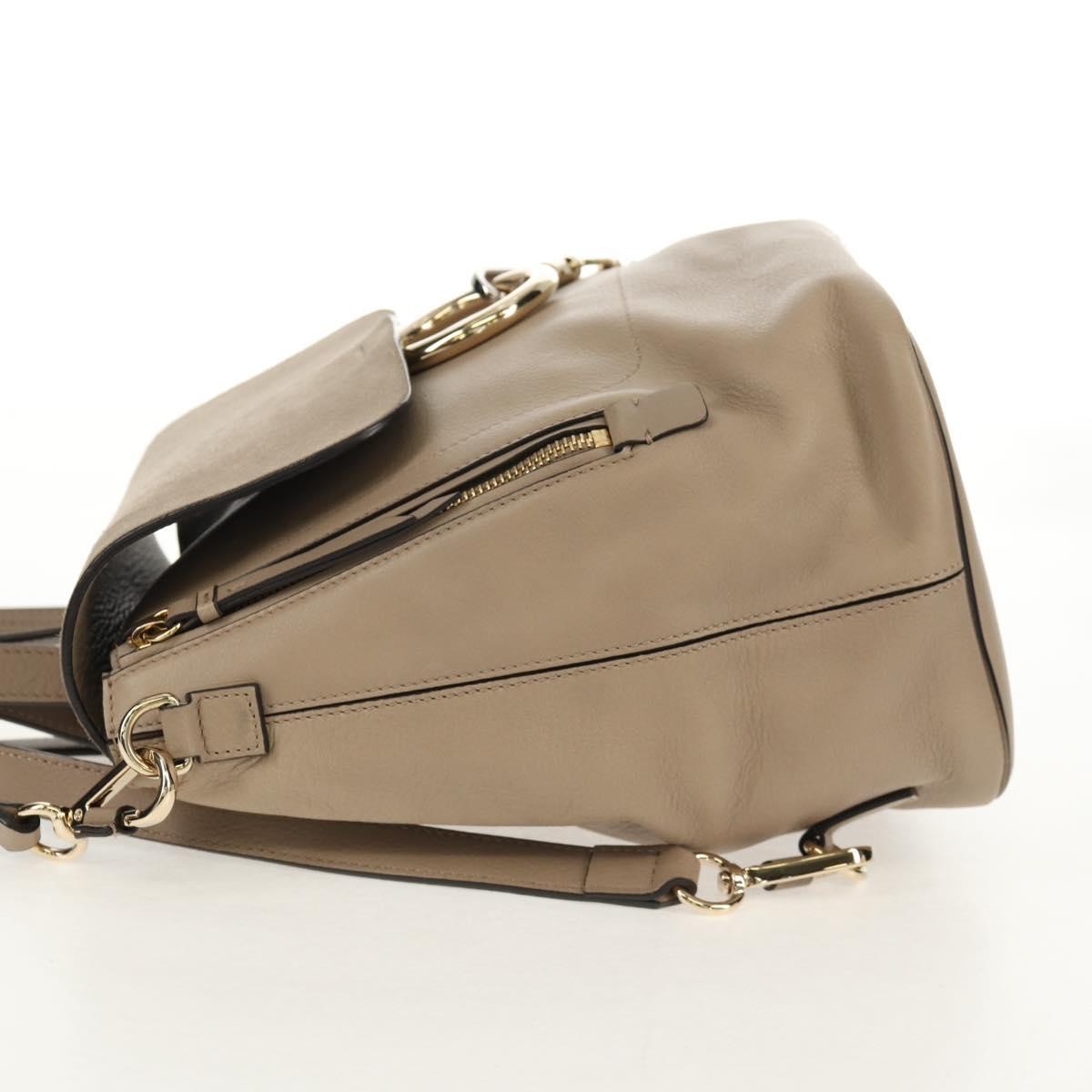 Chloe Faye Backpack Leather and Suede