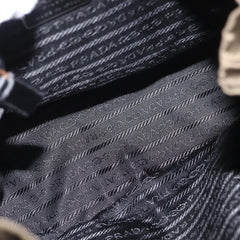 Prada Double Front Pocket Backpack Tessuto