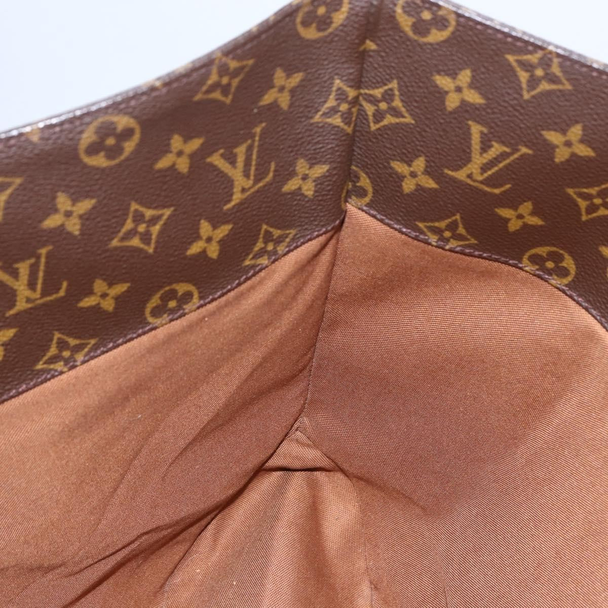 Louis Vuitton Shopping Sac Handbag Monogram Canvas