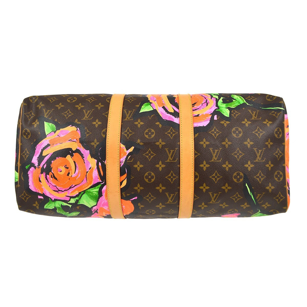 Louis Vuitton Keepall Bag Limited Edition Monogram Roses