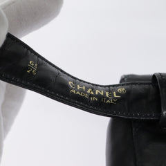 Chanel Waist Belt Bag Quilted Shiny Calfskin