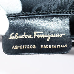 Salvatore Ferragamo Vala Shoulder Bag Patent Leather