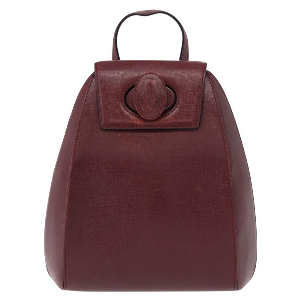 cartier Happy birthday backpack Leather