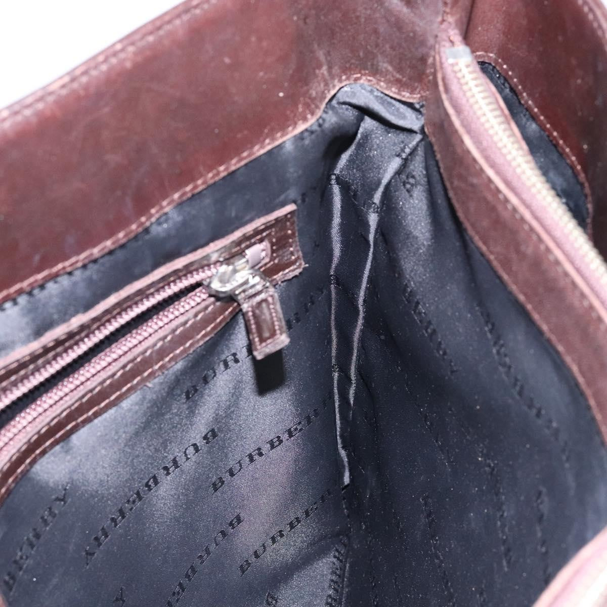 Burberry Nova Check Tote Canvas and Leather