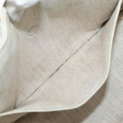 Prada Canapa Tote Rhinestone Embellished Canvas